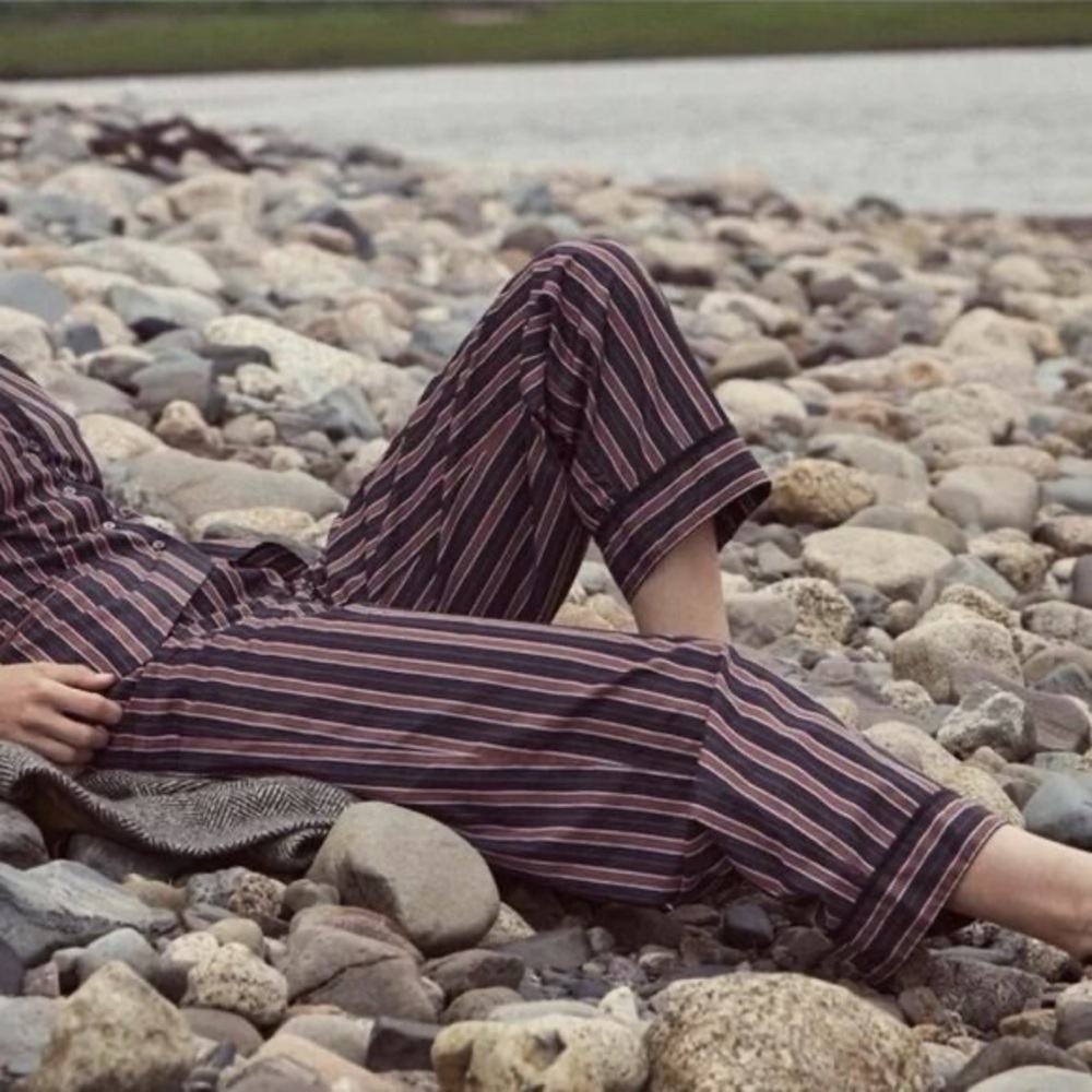 Doen Cacia Pant - Hudson Stripe